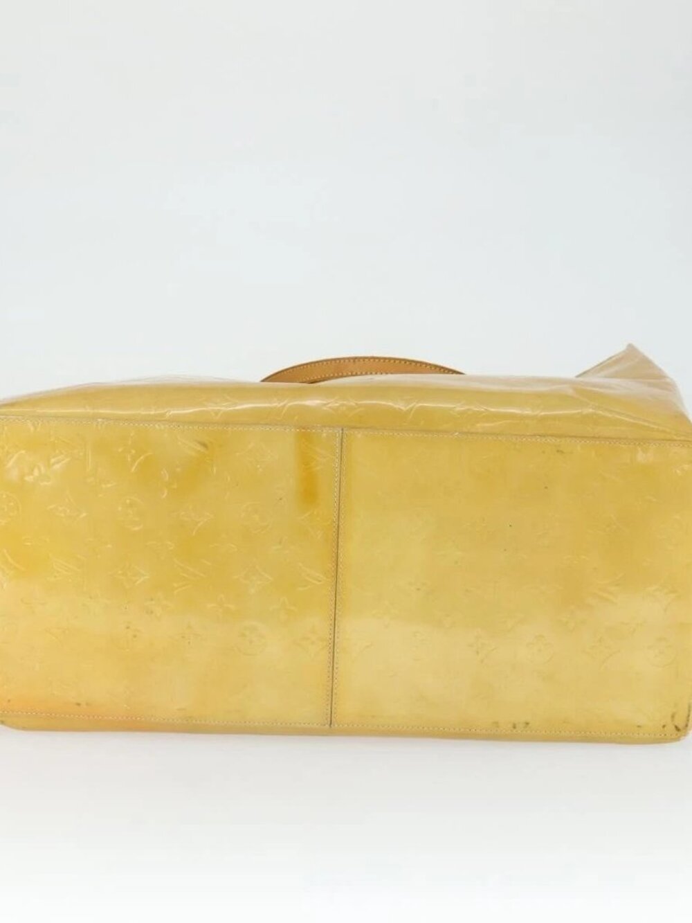 LOUIS VUITTON Monogram Vernis Reade GM Tote Bag Beige - Picture 7 of 16